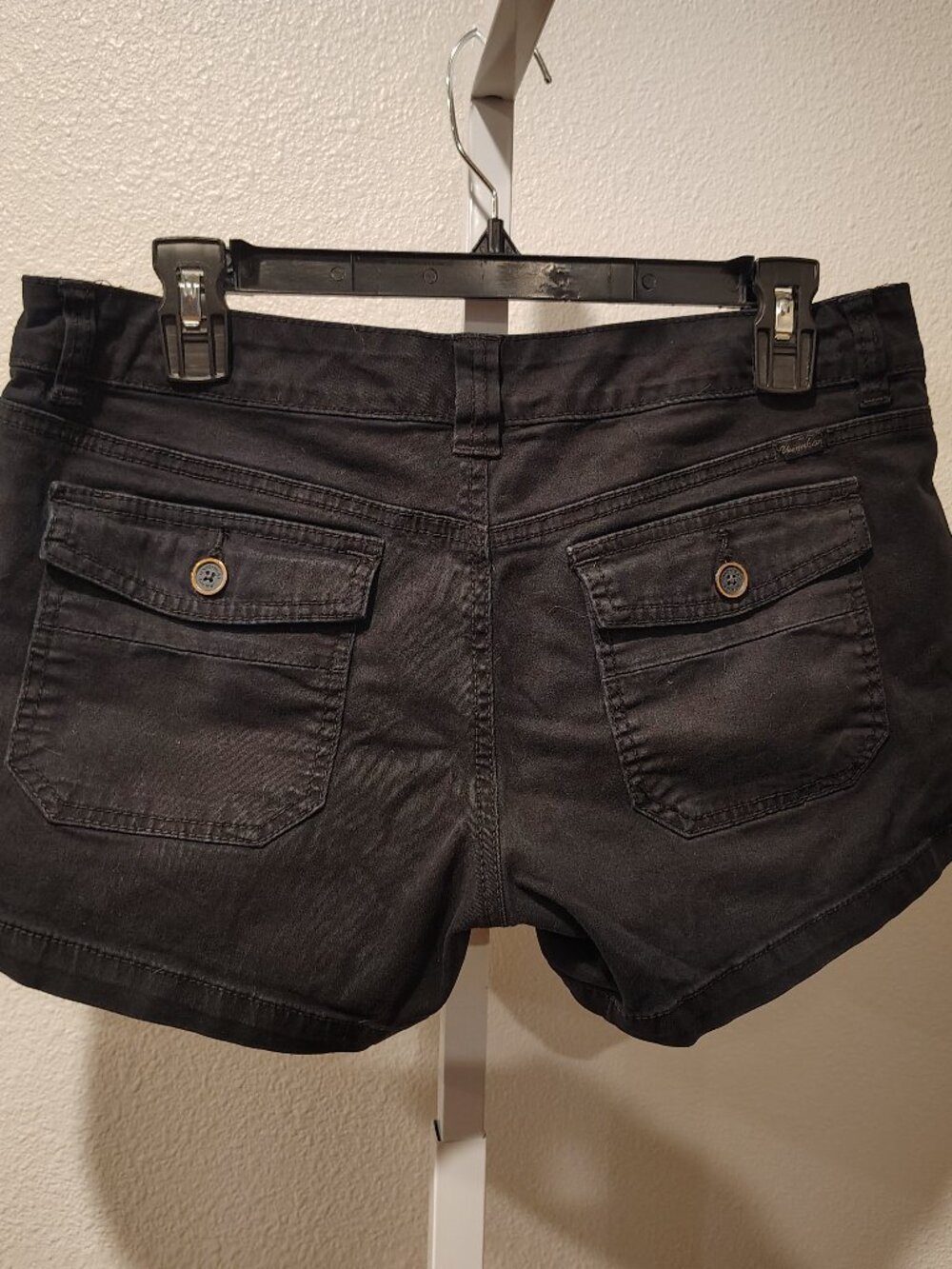 Unionbay Junior's Black Utility Shorts Size 9 Cotton Spandex Stretch